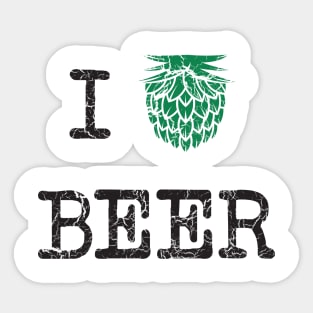 I hops beer Sticker